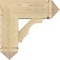 Ekena Millwork Balboa Arts and Crafts Rough Sawn Bracket w/ Offset Brace, Douglas Fir, 8"W x 20"D x 20"H BKT0806X20X20BOA03RDF - alternate 4